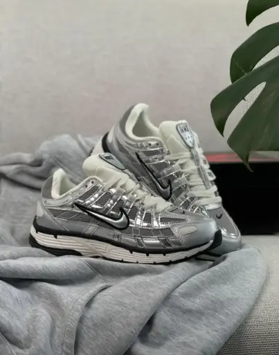 Nike P-6000 Plateada Gris