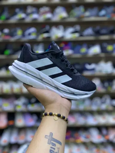 Adidas Running Adistar 4 Blanca Negro